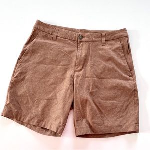 Lululemon Mens Rust Red Brown Ancient Copper Shorts
